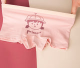Girls 4 Pcs/lot Underwear Teenagers Panties Boxers Cartoon Printed Shorts for Kids Children Clothing Baby Cotton Briefs Mart Lion   