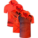Jeansian 3 Pack Men's Sport Tee Polo Shirts Poloshirts Golf Tennis Badminton Dry Fit Short Sleeve LSL195 PackE Mart Lion   