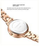  Trend Women Watch Waterproof Quartz Bracelet Watch Student Diamond Inlaid Mart Lion - Mart Lion