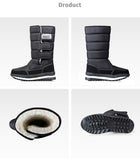 Winter Men Boots Thickened High Tube Snow Plush Warm Cotton Shoes Mart Lion   
