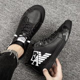 Hot Superstar Sport Shoes Men's Casual Shoes High top Luxury Comfort Leather Skateboard Sneakers Zapatillas Mart Lion   