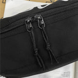 Men's Banana Waist Bags Trend Hip Belt Pack Casual Travel Crossbody Bag Chest Pack Unisex Fanny Pack Sports Phone Pouch Mart Lion   