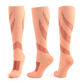 Varicose Veins Socks Compression Stockings Nurse Sports Cycling Socks for Diabetics Running Gift for Men Diabetes Nature Hiking Mart Lion 19 S M 