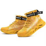 Breathable Safety Shoes Steel Toe Caps Anti-Smashing Anti-Piercing Lightweight Construction Site Mart Lion NO.3 36 