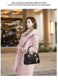 Women Leather Handbags Ladies Hand Bags Purse Shoulder Bag Mart Lion   
