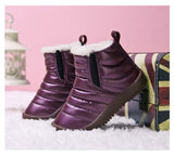 Winter Children Shoes Leather Waterproof Boots For Brand Girls Boys Rubber Sneakers Baby Snow Mart Lion   
