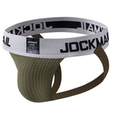 Men's Jockstrap Athletic Supporter Gym Strap Brief Jockstraps Gay Men's Underwear Mart Lion JM230GREEN L(30-32inches) 
