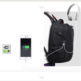 Swiss 17 inch Laptop Backpack Men's USB Charging Travel Backpack School Bag Waterproof anti theft Backpacks Women bagpack Mochila Mart Lion   