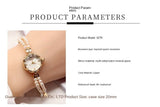 Shiroko Natural Freshwater Pearl Ladies Watch Bracelet INS Mart Lion   