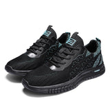 Summer Men;s Casual Sports Shoes Light Breathable Mesh Non Slip Walking Mart Lion Blue 39 