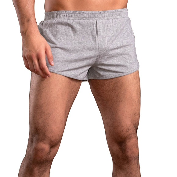 Pajama Pants Men's Home Sleep Bottoms Casual Underwear Shorts Cotton Soft Breathable Boxers Summer Loose Oversize Briefs Mart Lion   