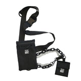 Hip Hop Chest Bags Men's Tactical Bag Nylon Unisex belt Pack Tactical Package Male Waist Bag Crossbody Pouch Men's Hip Waist Pack Mart Lion Black Waist Bag  