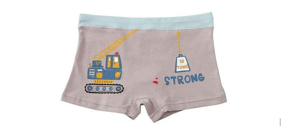 5pcs/lot 1-12Y Kids Cartoon Underwear Boxers Panty Teenager Underpants Children's Shorts Panties For Boys  MartLion