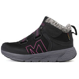 Classic Men's Mountaineering Shoes Lace-Up Sports Outdoor Jogging Sneakers Mart Lion black pink 36 2/3 