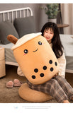 24/35/50/70cm style bubble tea cup plush toy pillow full filling milk tea soft doll stuffed cushion kids Mart Lion   