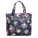 Women Shoulder Bag Large Capacity Ladies Messenger Nylon Light Handbags Floral Pattern Beach Bolsa Feminina Mart Lion 3 (30cm<Max Length<50cm) 