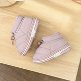Winter Baby Girl Shoes Non-slip Plush Warm Home Shoes Girls Sneakers Cute Short Boots Indoor Boys Loafers Cotton Shoes Mart Lion   