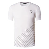 jeansian Men's Sport Tee Shirt T-Shirt Tops Running Gym Fitness Workout Football Short Sleeve Dry Fit LSL1050 Black2 Mart Lion LSL115-White US S China