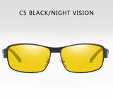 Photochromic Polarized Sunglasses Men Driving Chameleon Glasses Male Change Color Sun Glasses Day Night Vision Driver&#39;s Eyewear  MartLion