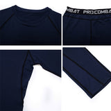 Thermal Underwear Top Winter Men's Clothing Warm T-shirt Pants Leggings Tracksuit Men's 2 Sets Compression Shirt Sweat Jogger Mart Lion   
