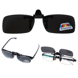  1 PC Unisex Clip-on Polarized Day Night Vision Flip-up Lens Driving Glasses UV400 Riding Sunglasses for Outside Mart Lion - Mart Lion