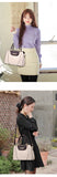 Handbags Women Bags Designer PU Leather Solid Color Messenger Bag Shoulder Crossbody Girls Tassen Tote Mart Lion   