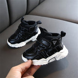 Autumn Baby Girl Boy Toddler Shoes Infant Casual Walkers Soft Bottom Kid Sneakers Black White Mart Lion   