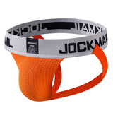Men's Jockstrap Athletic Supporter Gym Strap Brief Jockstraps Gay Men's Underwear Mart Lion JM230ORANG M(27-30 inches) 