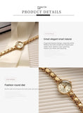 Explosions Mini Gold Watch Retro Net Fine Chain Exquisite Medieval Women's Small Gold Stop Mart Lion   