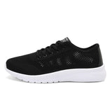 men's sports shoes casual light summer breathable flying weaving outdoor sports Mart Lion black white 39 