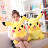 Activity price cute Pikachu plush toy large size full pillow Pokemon stuffed doll to soothe the baby Mart Lion - Mart Lion