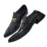 Summer Men Shoes Net cloth Lace ventilation Office shoes Social contact Formal wear Pointed Leather casual Mart Lion   