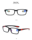 Ahora Ultralight TR90 Reading Glasses Blue Light Blocking Presbyopia Eyeglasses Men's Hyperopia Optical Eyewear +1.0+1.5+2.0+2.5+3 Mart Lion   