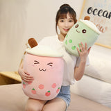 24/35/50/70cm style bubble tea cup plush toy pillow full filling milk tea soft doll stuffed cushion kids Mart Lion   