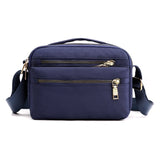 Designer Girls Shoulder Messenger Bag For Women Nylon Multi-Purpose Purse Crossbody Tote Handbag bolsos mujer de marca Mart Lion Dark Blue  