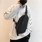Casual Chest Bag Unisex Crossbody Pouch Nylon Multi-Function Outdoor Messenger Bag Men's Short Travel Bags Mart Lion   