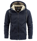 Men's Hoodies Winter Thick Warm Teddy Cashmere Fleece jacket Coat Sportswear Streetwear Hoody Sweatshirts Mart Lion   