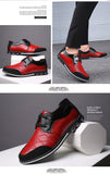 Men Leather Shoes Formal Wedding Party Casual Genuine Leather Loafers Boat Sneakers Mart Lion   