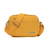 Women Nylon Shoulder Bags Crossbody Ladies Top-handle Bolsa Feminina Satchel Pouch Tote Pocket Mart Lion Yellow  