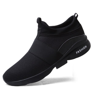 Men's Sneakers Slip-On Shoes Lightweight Breathable Footwear Casual Sport Mesh Jogging Mart Lion   