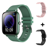 Smart Watch Men's Women Heart Rate Fitness Tracker Bracelet Watch Bluetooth Call Waterproof Sport Smartwatch For Android IOS Mart Lion add extra 2 straps 1  