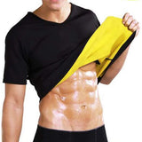 Sweat Neoprene Body Shaper Weight Loss Sauna Shapewear for Men's Women Workout Shirt Vest Fitness Jacket Suit Gym Top Thermal Mart Lion   