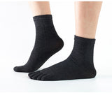  Five-Finger Socks Men Women Breathable Sweat-Absorbent Split Toe Socks Happy Funny Hip-Hop Cotton Socks Mart Lion - Mart Lion
