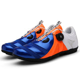 Unisex Men's Cycling Mesh Breathable Bicycle Sneakers Shoes Flat Spd Rubber Non Slip Road Bike Mart Lion LanJuBai -998 36 