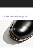 Men's Luxury Casual Genuine Leather Leisure Tooling Shoes Inside Handmade Trend Shoes
