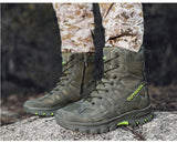 Men's Military Boots Non-slip Ankle Boots Winter Waterproof Motorcycle Outdoor Desert