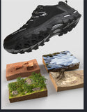  Green Men's Trekking Shoes Outdoor Sport Hiking Mountain Boots Sneakers Waterproof Rock Climbing Mart Lion - Mart Lion