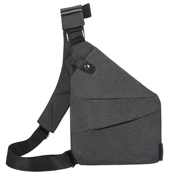 Brand Men Travel Business Fino Bag Burglarproof Shoulder Bag Holster Anti Theft Security Strap Digital Storage Chest Bags  MartLion