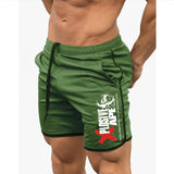 Summer Running Shorts Men's Sports Jogging Fitness Shorts Quick Dry Gym Shorts Sport gyms Pants Mart Lion green M 