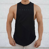 NEW Bodybuilding Sporty Tank Tops Men Gyms Fitness Workout Sleeveless Shirt Male Stringer Singlet Summer Casual Loose Undershirt  MartLion